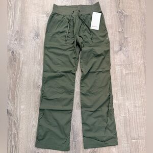 Lululemon Dance Studio Mid-Rise Pants NWT Army Green Size 6